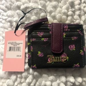 New with tags Juicy Couture small flower wallet
